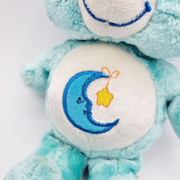 Care Bears Charmers Bedtime Bear Jewel Nose Moon & Star Belly Badge Series 2 8" - Picture 4 of 8